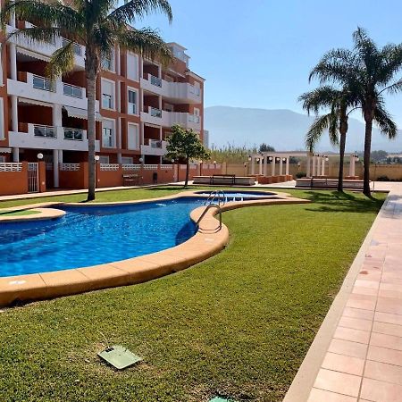 Apto. Con Gran Terraza Y Acceso Directo A Piscina. デニア エクステリア 写真