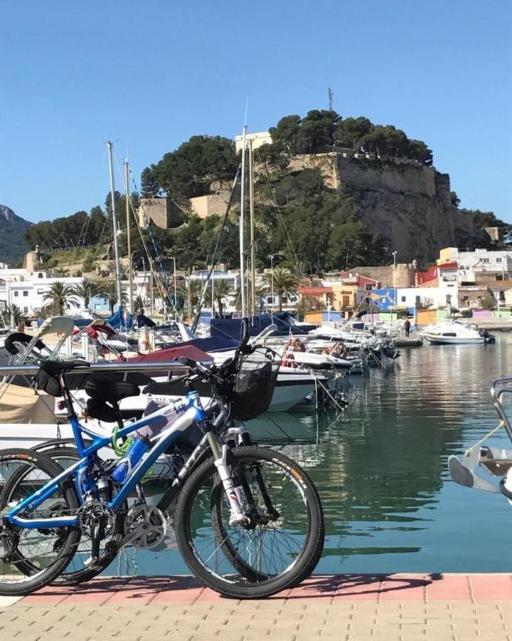 Apto. Con Gran Terraza Y Acceso Directo A Piscina. デニア エクステリア 写真